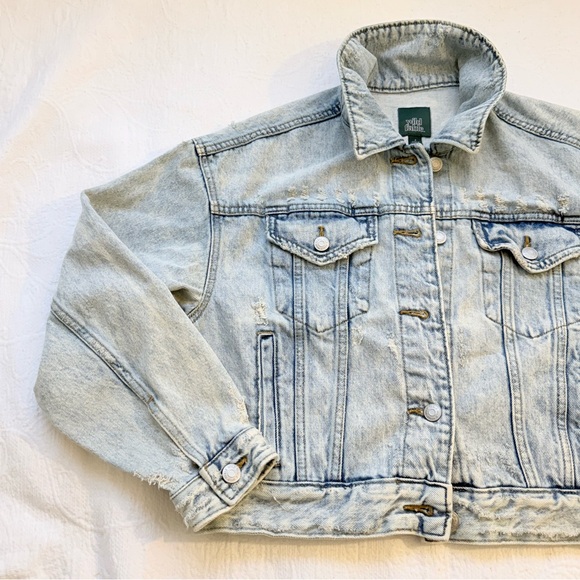 Wild Fable Light Blue Denim Jacket size Small - Picture 5 of 15